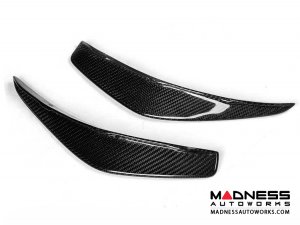 Mercedes-Benz CLA45 AMG Front Bumper Fins - Carbon Fiber Mercedes-Benz CLA45 AMG Front Bumper Fins - Carbon Fiber